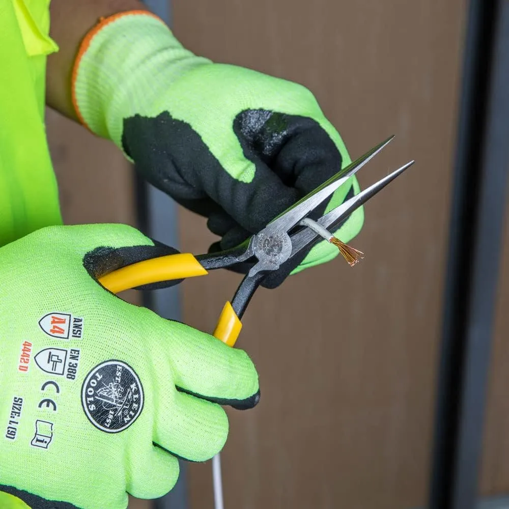 KLEIN TOOLS Long-Nose Side-Cutting Pliers