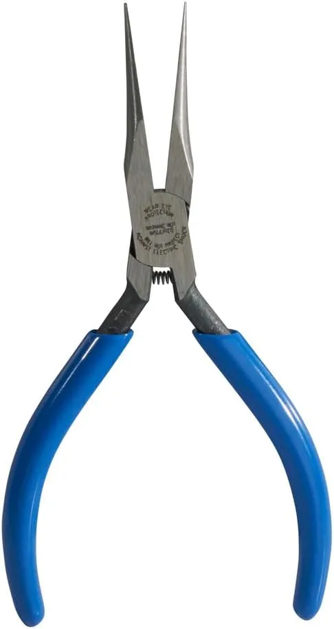Klein Tools D335-51/2C Linemans Pliers, Needle Nose, 5-Inch Extra Slim