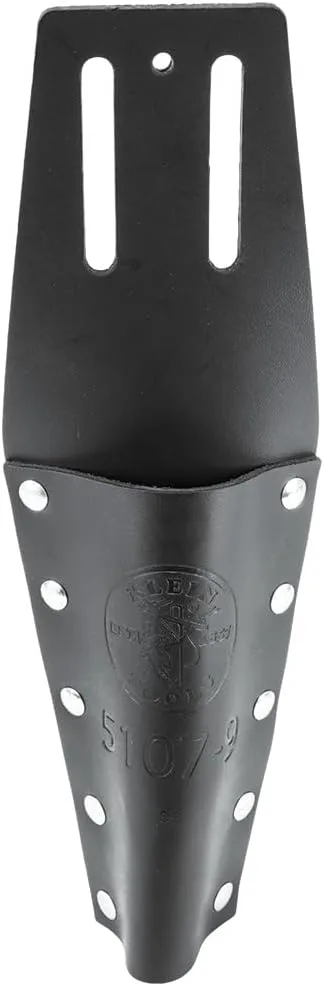 Klein Tools Pliers Holder, Riveted Connection for Long Life, Slotted Connection for Tools Belts 9-Inch Open Bottom ( 8