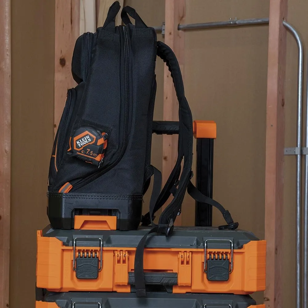 Klein Tools 62201MB MODbox Electrician's Tool Backpack, Customizable Mobile Workstation with 32 Pockets for Maximum Tool