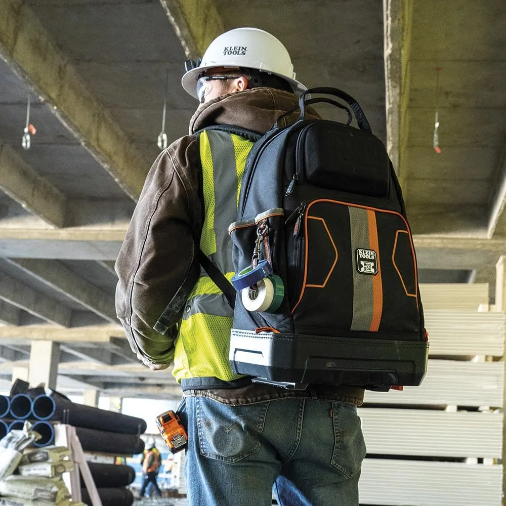 Klein Tools 62201MB MODbox Electrician's Tool Backpack, Customizable Mobile Workstation with 32 Pockets for Maximum Tool