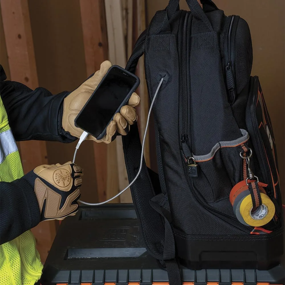 Klein Tools 62201MB MODbox Electrician's Tool Backpack, Customizable Mobile Workstation with 32 Pockets for Maximum Tool
