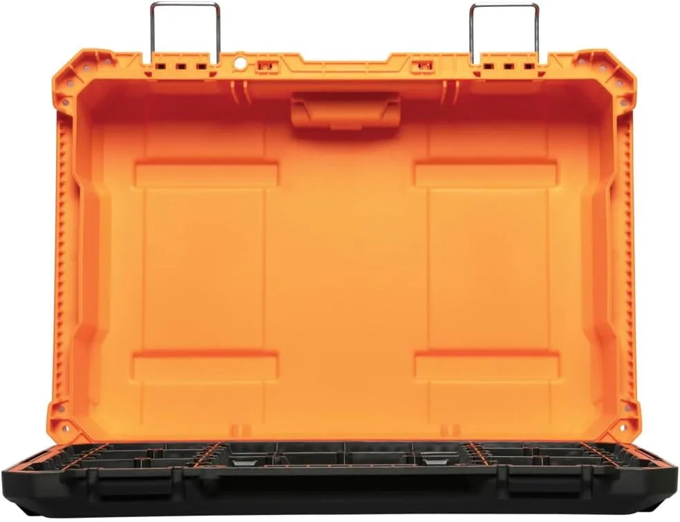 Klein Tools 54804MB MODbox Small Tool Box, Heavy Duty Organizer with Removable Tray, Water and Debris Resistant
