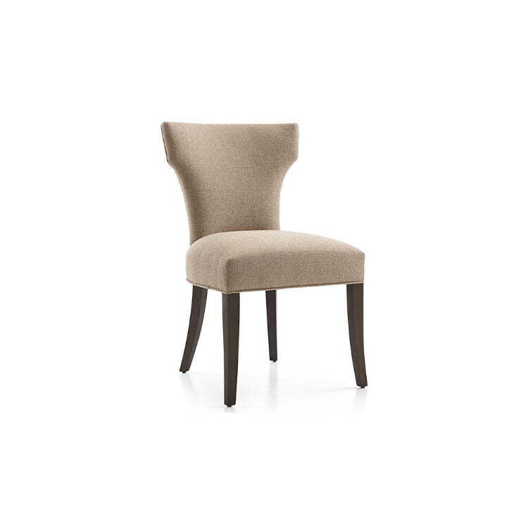 Henry Dining Chair In Jute Fabric (Set Of Two) Henry Dining Chair In Jute Fabric (Set Of Two)