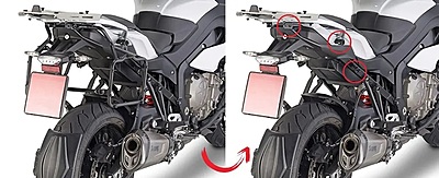 KAPPA BMW PANNIER BRACKET KLR5119 - S1000XR (15-16)