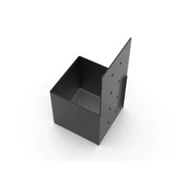 KNECT Pergola Post Wall and Railing Bracket for 6x6 Wood Posts | 1 Pack