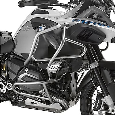 KAPPA BMW CRASHBARS UPPER STAINLESS STEEL KNH5112OX - R1200GS ADVENTURE (14-16)