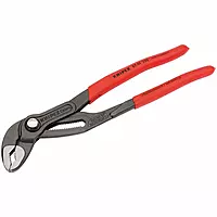 Knipex | 87 01 250mm | Cobra® Water Pump Pliers | Non-Slip Handle | Grey Atramentized - 250mm 10-Inch
