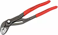 Knipex | 87 01 250mm | Cobra® Water Pump Pliers | Non-Slip Handle | Grey Atramentized - 250mm 10-Inch