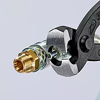 KNIPEX - 10 99 i220 Tools - Ear Clamp Pliers, Front and Side Jaws (1099i220), Red