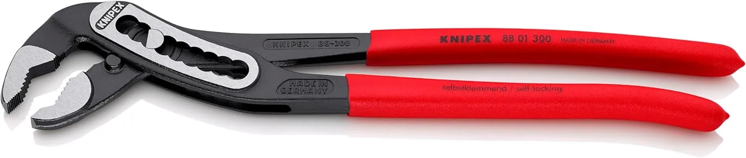 KNIPEX 12" Knipex Alligator Water Pump Pliers, Plastic Grip 12-Inch Pliers