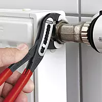 KNIPEX 3 Piece Alligator Pliers Set (7, 10, & 12) & Klein Tools 11-in-1 Impact Rated Multi-Bit Screwdriver/Nut Driver