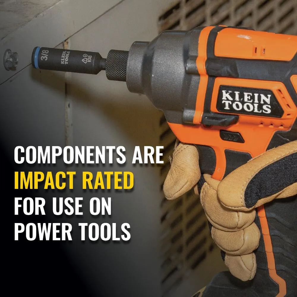 KNIPEX 3 Piece Alligator Pliers Set (7, 10, & 12) & Klein Tools 11-in-1 Impact Rated Multi-Bit Screwdriver/Nut Driver