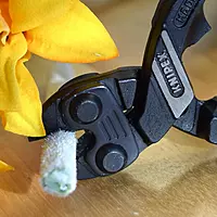 KNIPEX - 71 31 200 Tools - CoBolt Compact Bolt Cutter With Notched Blade (7131200), 8-Inch