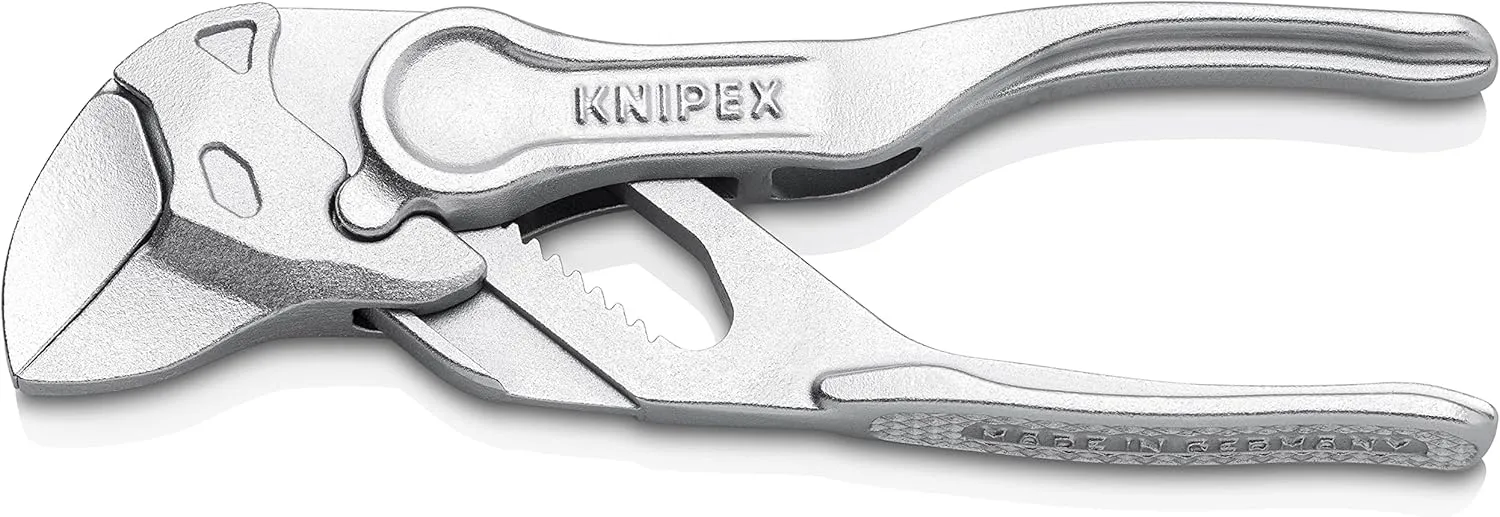 KNIPEX Tools Electronics Super Knips (7803125) and Pliers Wrench XS 5-Inch Knips + Wrench XS