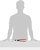 KNIPEX High-Leverage Diagonal Cutting Plier — 3/3.5/4.6 mm Capacity