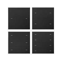 Akubela KNX Switch 1 Fold 2 Button