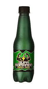 SUPA KOMANDO ENERGY DRINK 30CL X 12