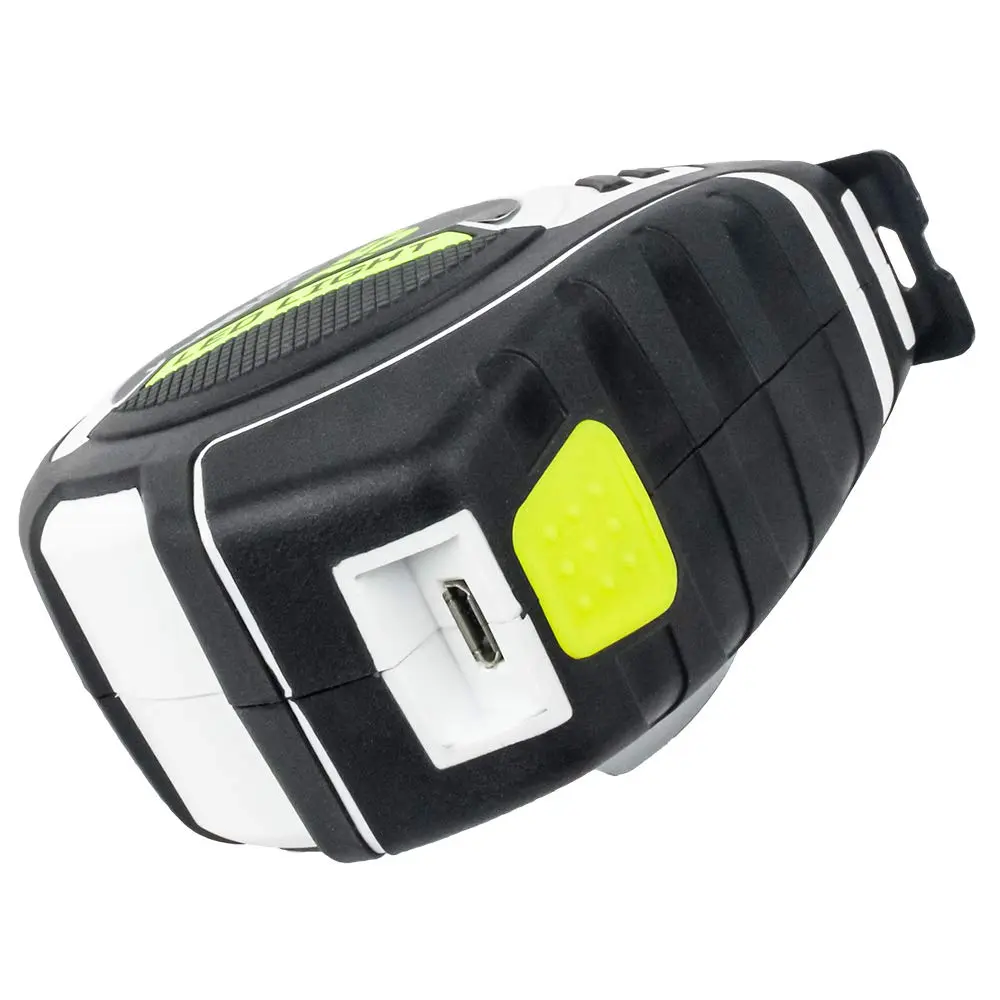 Komelon LED Light Tape Measure, White/Black - 25ft. - 25LED Standard - 25 Foot
