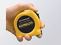Komelon 4916 The Professional Nylon Coated Steel Blade Tape Measure 16-Inch by 3/4-Inch Yellow Case