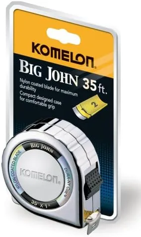 Komelon 535C Tape Measure, Closed, 1 In x 35 ft