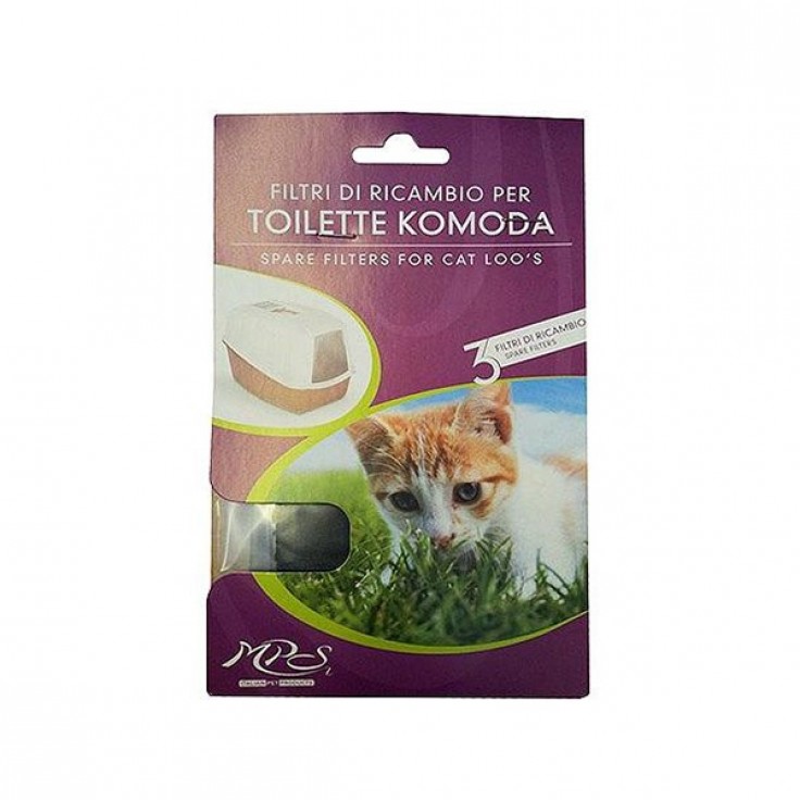 MPS CARBON FILTERS FOR KOMODA CAT LITTER TRAY MPS CARBON FILTERS FOR KOMODA CAT LITTER TRAY