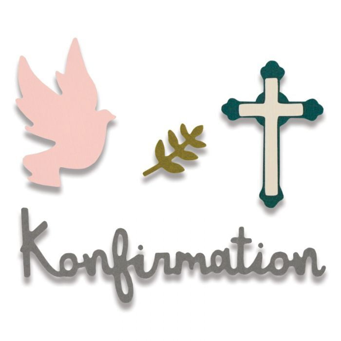 Fustella per carta Konfirmation