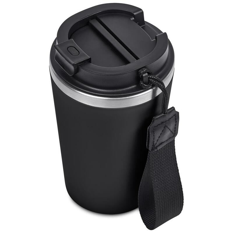 Luca Stainless Steel & Plastic Double-Wall Tumbler – 350ml
