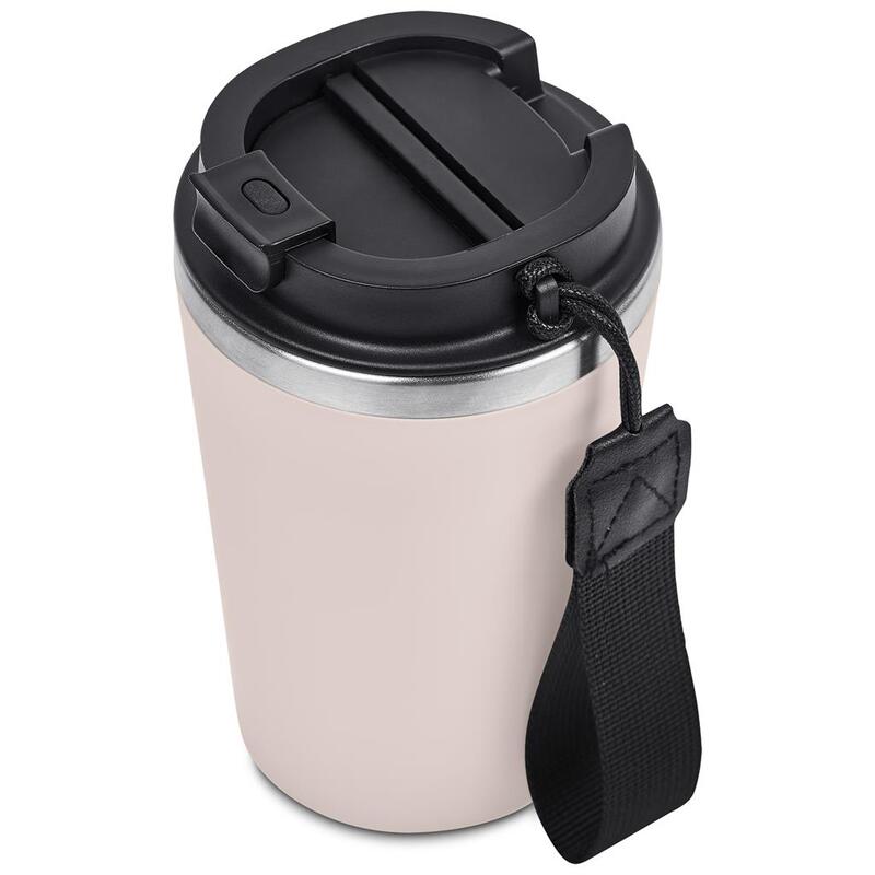 Luca Stainless Steel & Plastic Double-Wall Tumbler – 350ml
