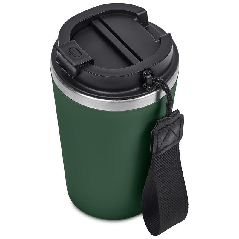 Luca Stainless Steel & Plastic Double-Wall Tumbler – 350ml