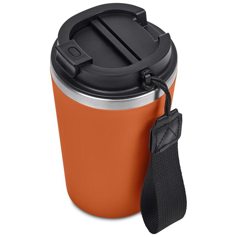 Luca Stainless Steel & Plastic Double-Wall Tumbler – 350ml