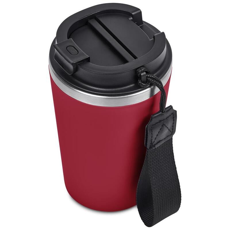 Luca Stainless Steel & Plastic Double-Wall Tumbler – 350ml