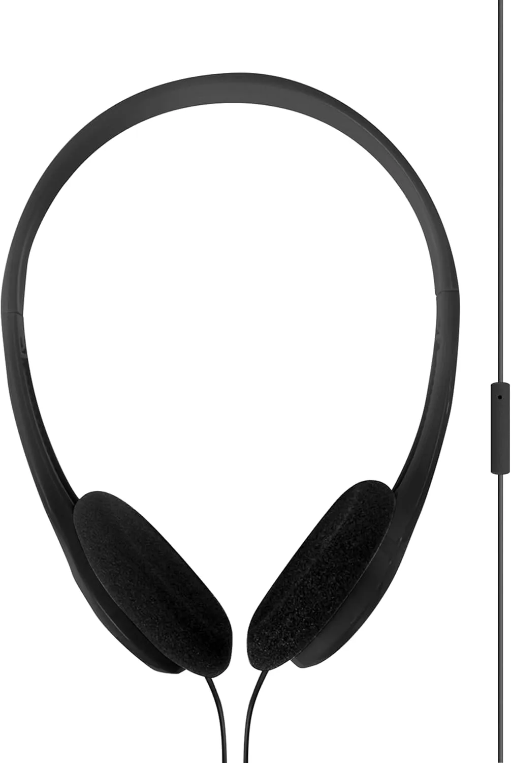 Koss KPH7iK On-Ear Headphone with Microphone and in-Line One Touch Remote, Lightweight, 3.5mm Plug, Black