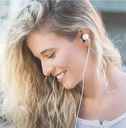 Koss PATHFINDRB Lightweight Earbud Stereophone with In-Line Volume Control - Black