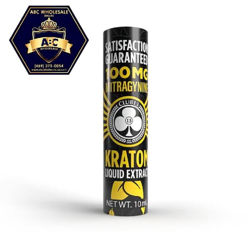CLUB 13 215 MG KRATOM LIQUID EXTRACT 24CT