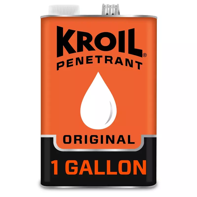 Kroil Original Penetrating Oil (Liquid-1 Gallon Can-Single) | Penetrant for Rusted Bolts, Metal, Hinges, Chains