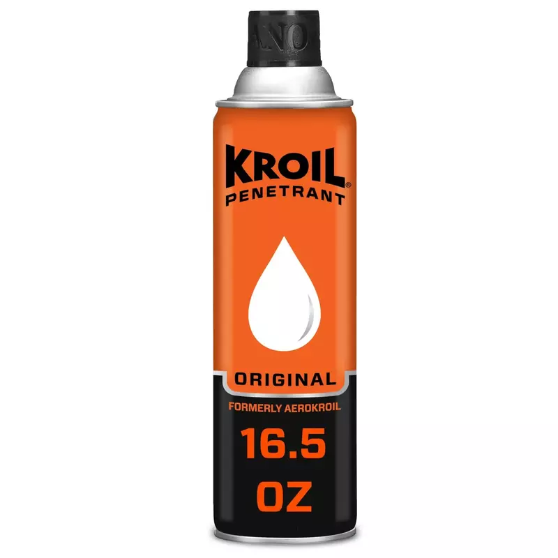 Kroil Original Penetrating Oil (Aerosol Spray-16.5oz Can-Single) | Penetrant for Rusted Bolts, Metal, Hinges, Chains