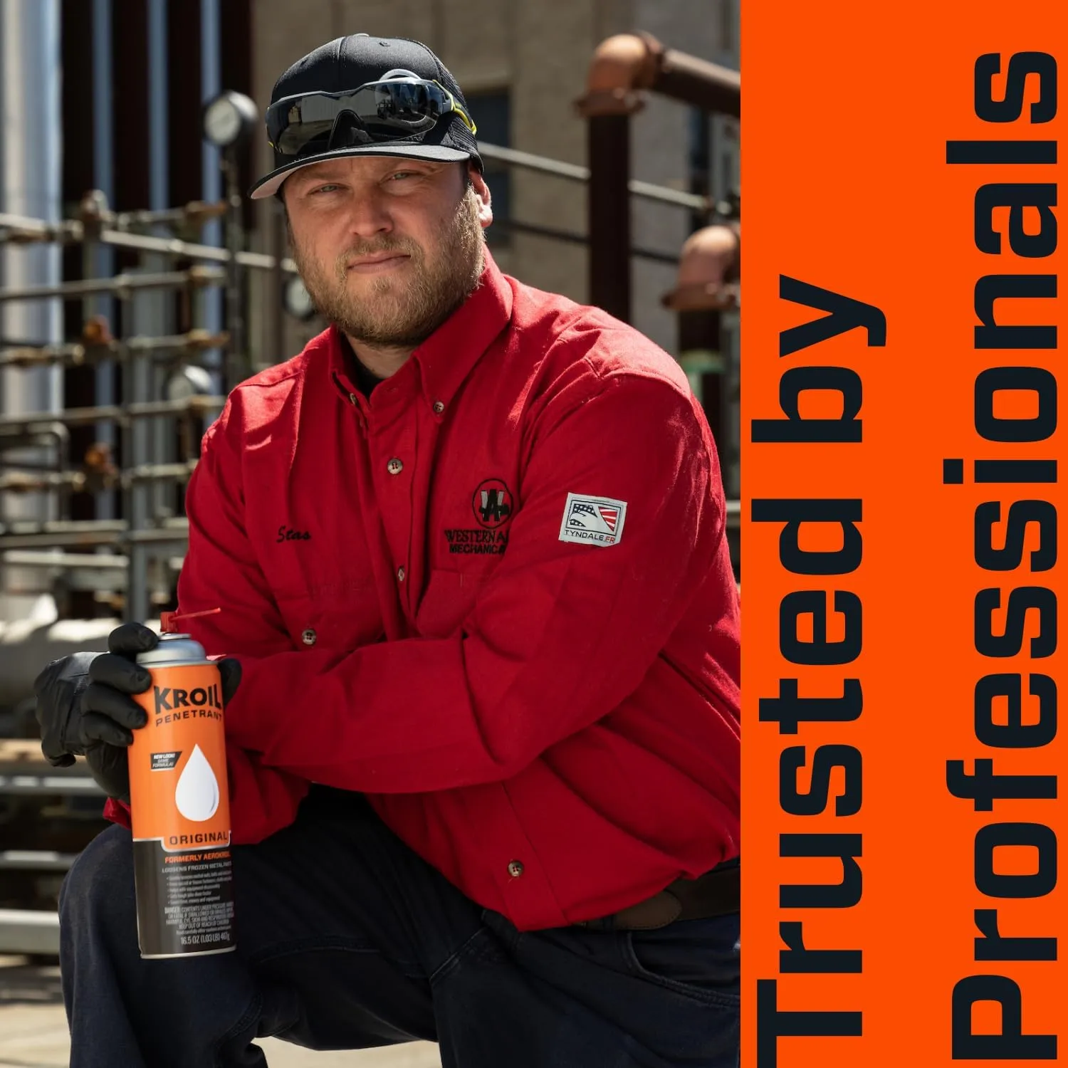 Kroil Original Penetrating Oil (Aerosol Spray-10oz Can-Single) | Penetrant for Rusted Bolts, Metal, Hinges, Chains