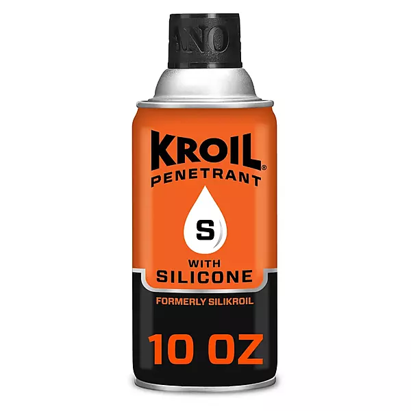 Kroil Penetrating Oil with Silicone (Aerosol Spray-10oz Can-Single) | Penetrant for Rusted Bolts