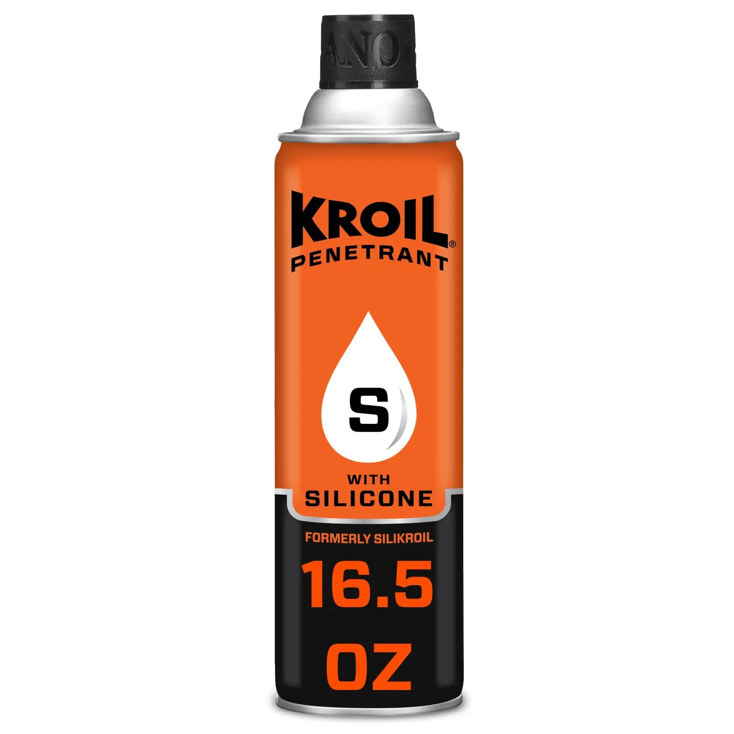 Kroil Penetrating Oil with Silicone (Aerosol Spray-16.5oz Can-Single) | Penetrant for Rusted Bolts