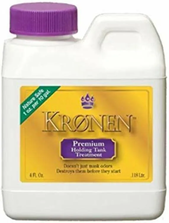 Kronen KHT000-S Holding Tank Treatment - 4 oz., (Pack of 6) 6 Pack of 4 oz. Bottles