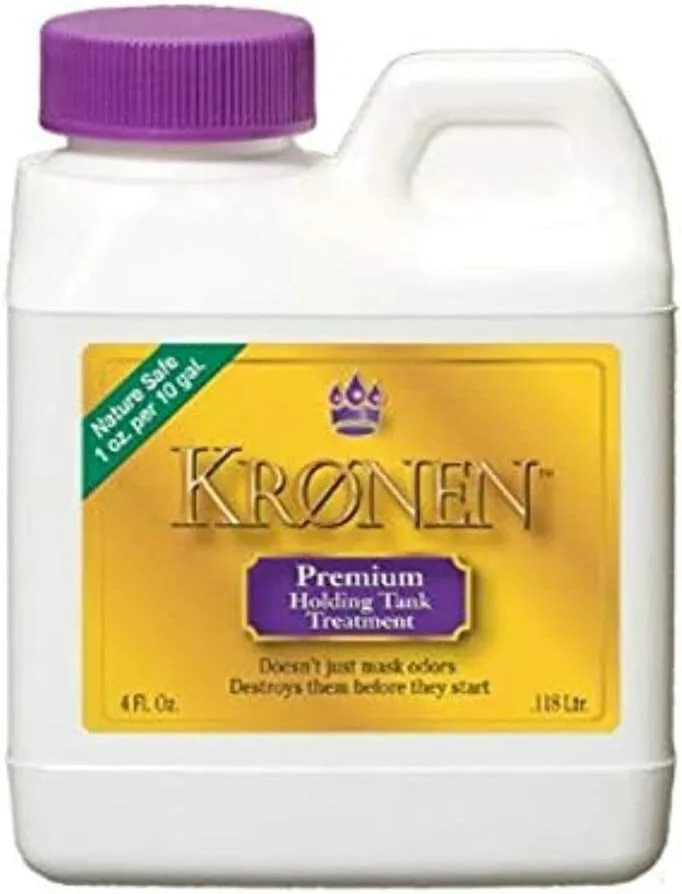 Kronen KHT000-S Holding Tank Treatment - 4 oz., (Pack of 6) 6 Pack of 4 oz. Bottles