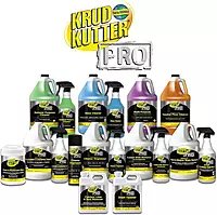 Krud Kutter Pro Concentrated Cleaner Degreaser, 32 Oz, Clear, Pack Of 6 Bottles