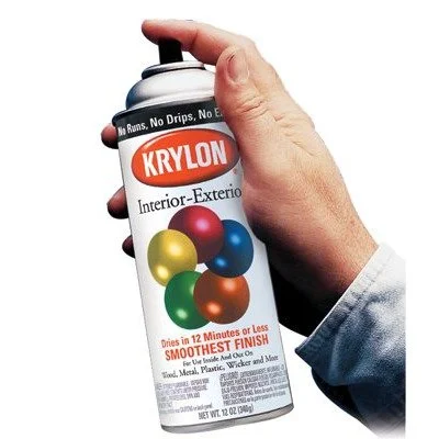 Krylon Industrial Acryli-Quik Lacquer Gloss White