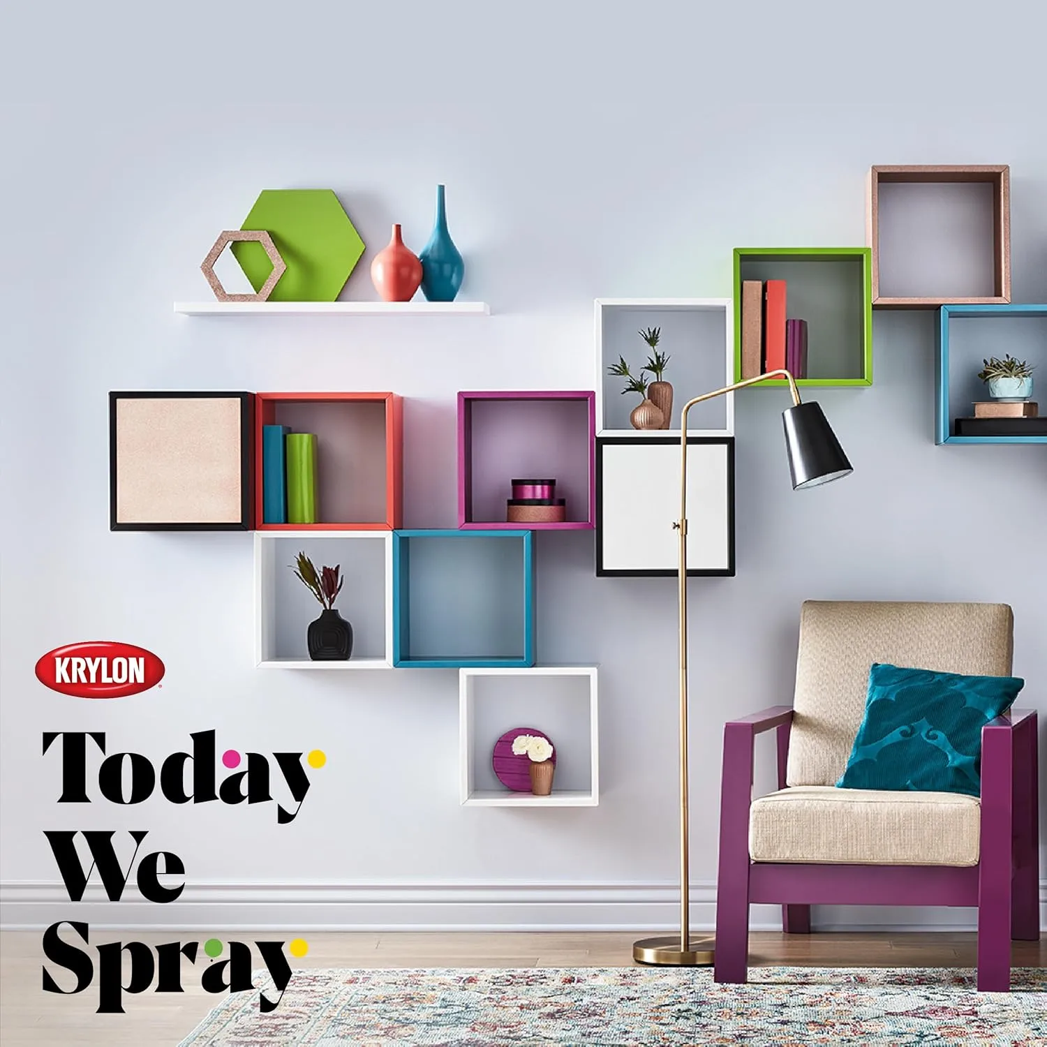 KRYLON Clear Polyurethane Spray Protective Varnish