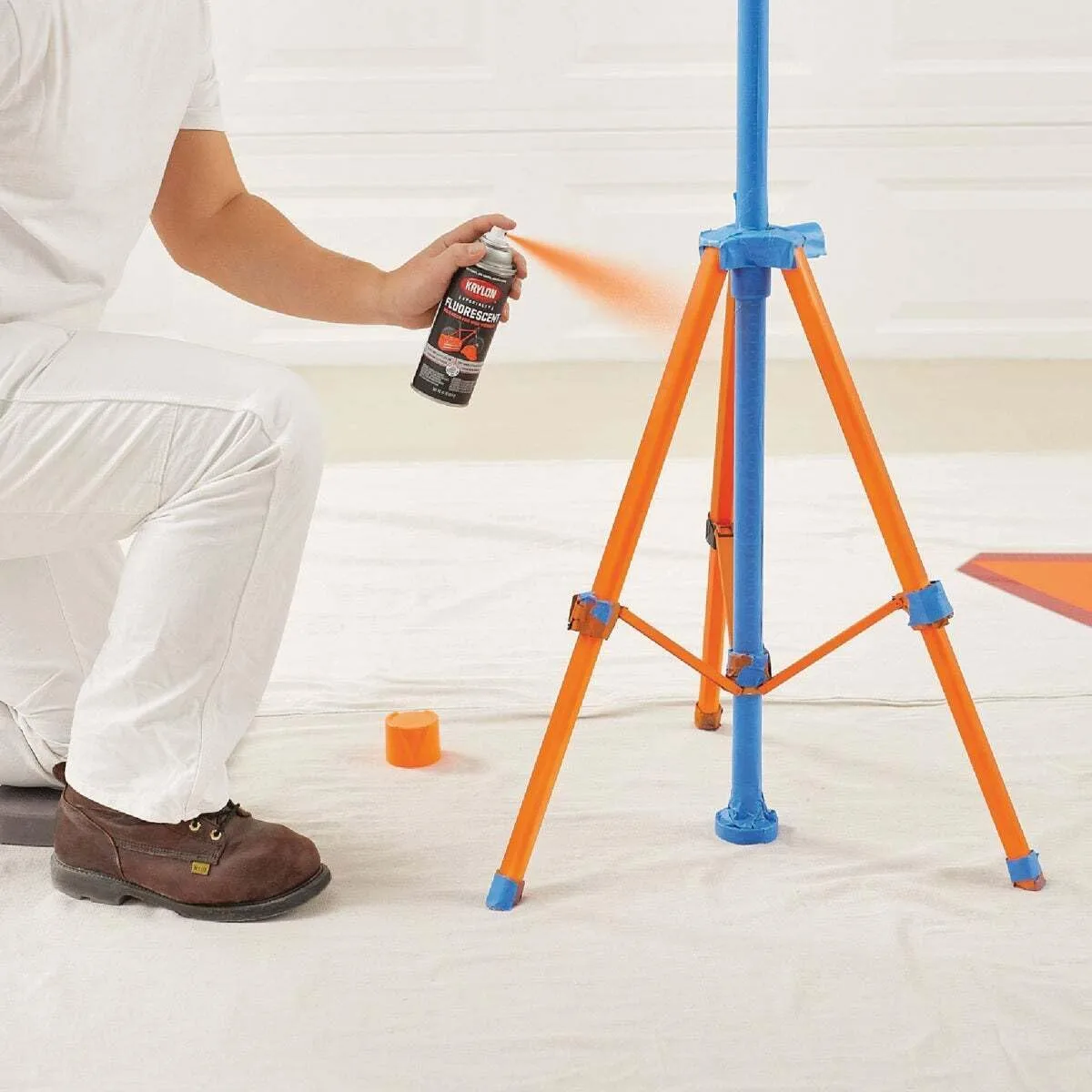 Krylon Fluorescent Indoor/Outdoor Aerosol Paint - 11 oz