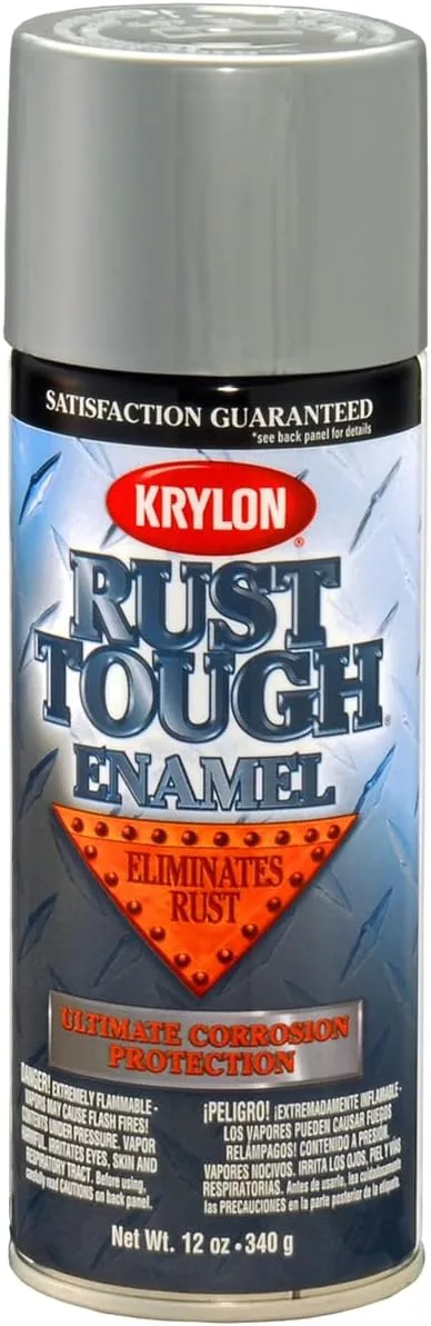 Krylon Rust Tough Rust Preventive Enamel - 12 oz Aerosol