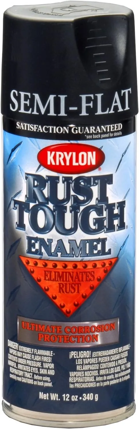 Krylon Rust Tough Rust Preventive Enamel - 12 oz Aerosol