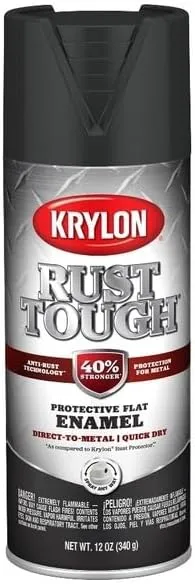Krylon Rust Tough Rust Preventive Enamel - 12 oz Aerosol