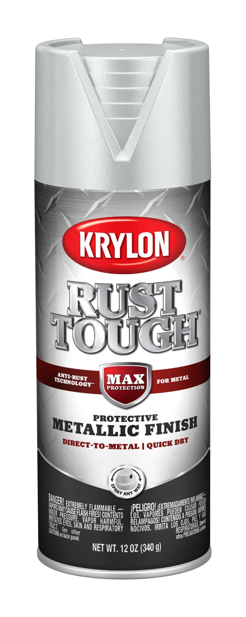 Krylon Rust Tough Rust Preventive Enamel - 12 oz Aerosol